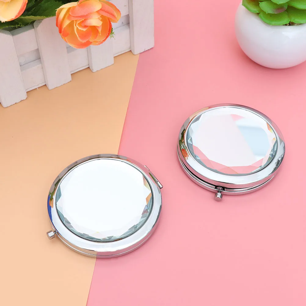 5pcs Makeup Mirror Lightweight Travel Outdoor sided Portable Metallic Glass Compact Mirror Small Size Safe
5pcs Makeup Mirror Lightweight Travel Outdoor sided Portable Metallic Glass Compact Mirror Small Size Safe