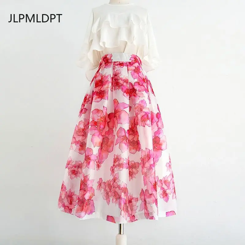 Skirt design 2025 summer new temperament printing high waist thin high-end pleated skirt harajuku clothes
Skirt design 2025 summer new temperament printing high waist thin high-end pleated skirt harajuku clothes