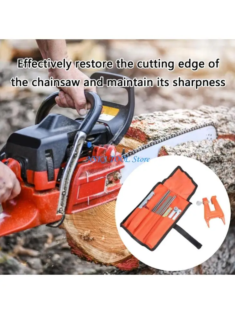 L8RC 14pcs Effective Chainsaw Sharpener Set Comprehensive Chainsaw Sharpening Featuring Durable GCr15 Steel Files
L8RC 14pcs Effective Chainsaw Sharpener Set Comprehensive Chainsaw Sharpening Featuring Durable GCr15 Steel Files