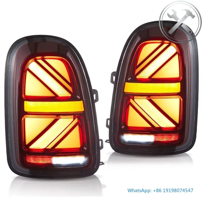 Mini Cooper Countryman F60 2017‑2020 Full LED Taillights Assembly Sequential Turn Signal Startup Animation Clear Lens 12V Auto P
Mini Cooper Countryman F60 2017‑2020 Full LED Taillights Assembly Sequential Turn Signal Startup Animation Clear Lens 12V Auto P