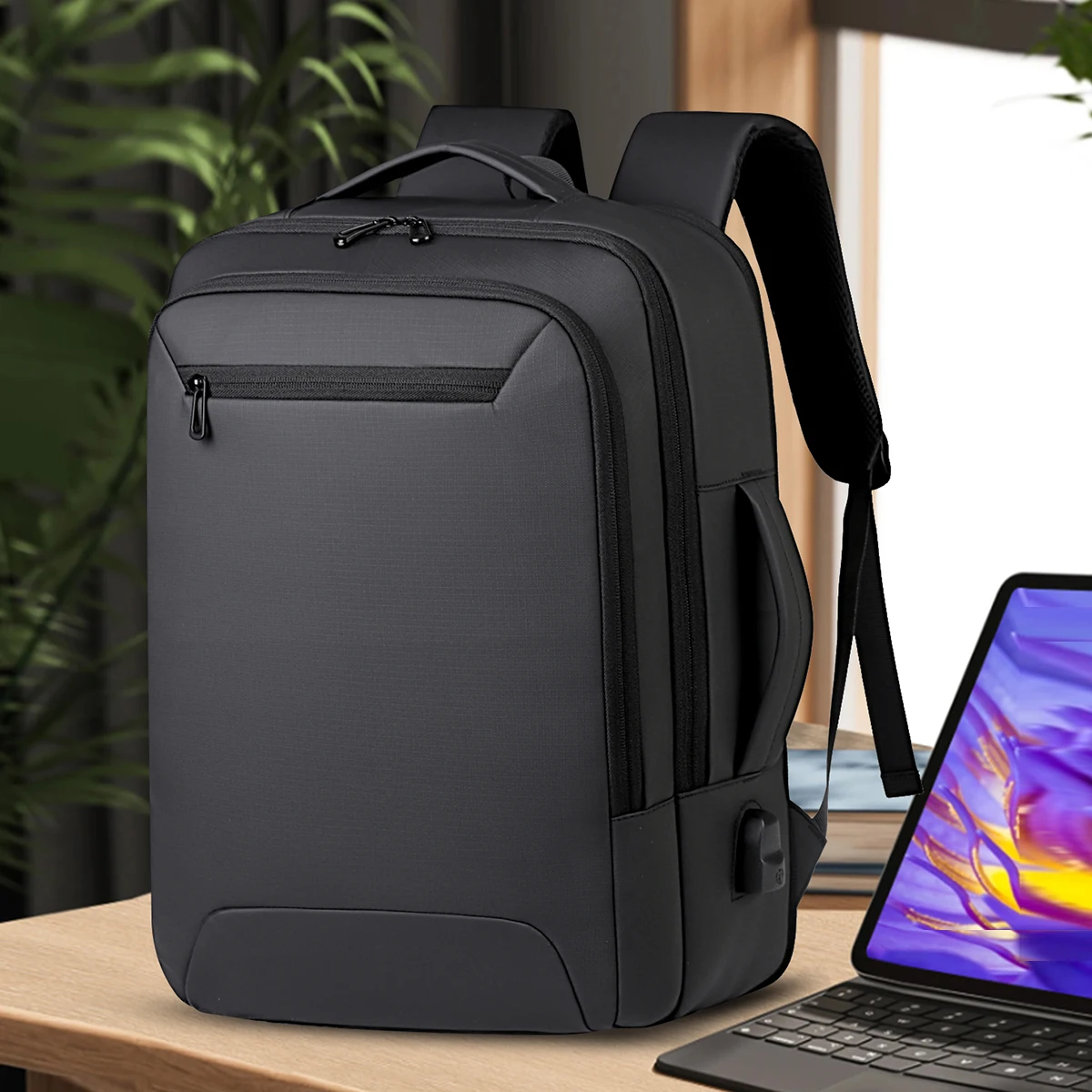 Business Backpack for Men, Casual Travel, Commuting, Business Trip, 15.6inch Laptop Backpack, College Student School Bag
Business Backpack for Men, Casual Travel, Commuting, Business Trip, 15.6inch Laptop Backpack, College Student School Bag