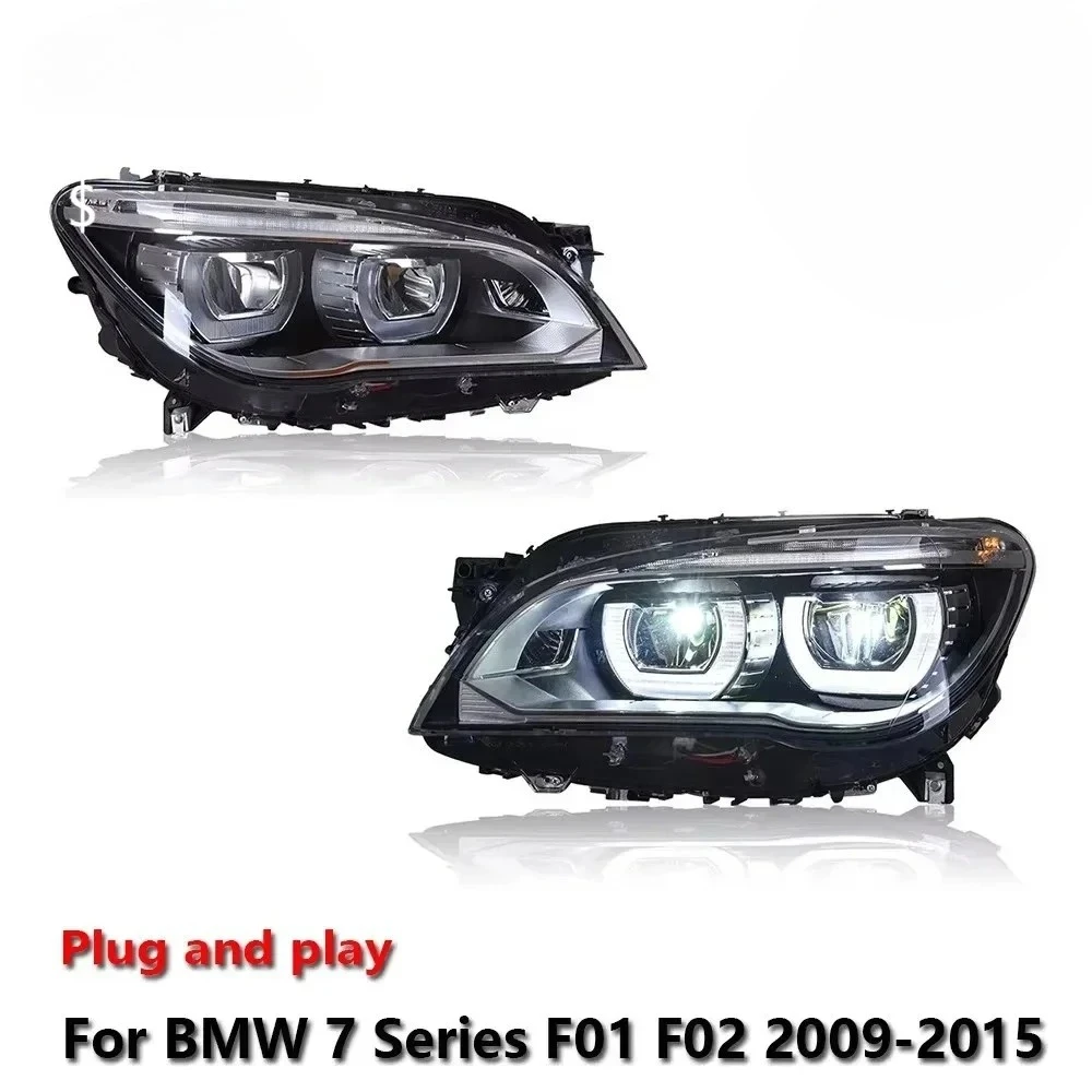 Светодиодные фары в сборе для BMW 7 серии F01 F02 2009-2015: противотуманные фары, ДХО, стоп-сигналы, указатели поворота, подключение Plug and Play
Светодиодные фары в сборе для BMW 7 серии F01 F02 2009-2015: противотуманные фары, ДХО, стоп-сигналы, указатели поворота, подключение Plug and Play