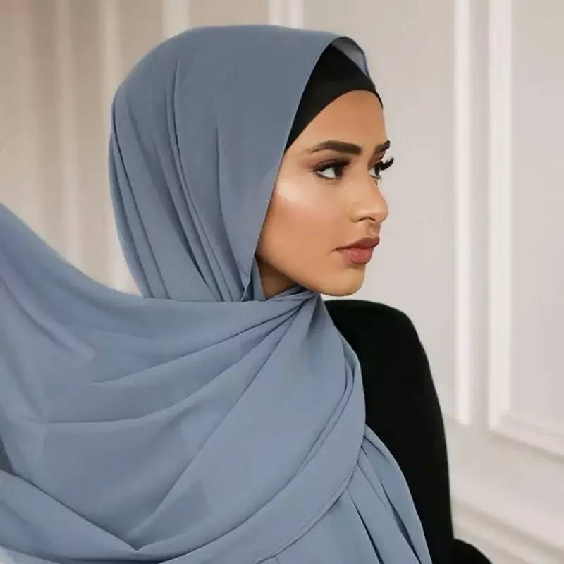 Temperament Turban Monochrome Pearl Chiffon Bubble Scarf Popular Turban Ladies Hijab Gauze Scarf turbans for women
Temperament Turban Monochrome Pearl Chiffon Bubble Scarf Popular Turban Ladies Hijab Gauze Scarf turbans for women