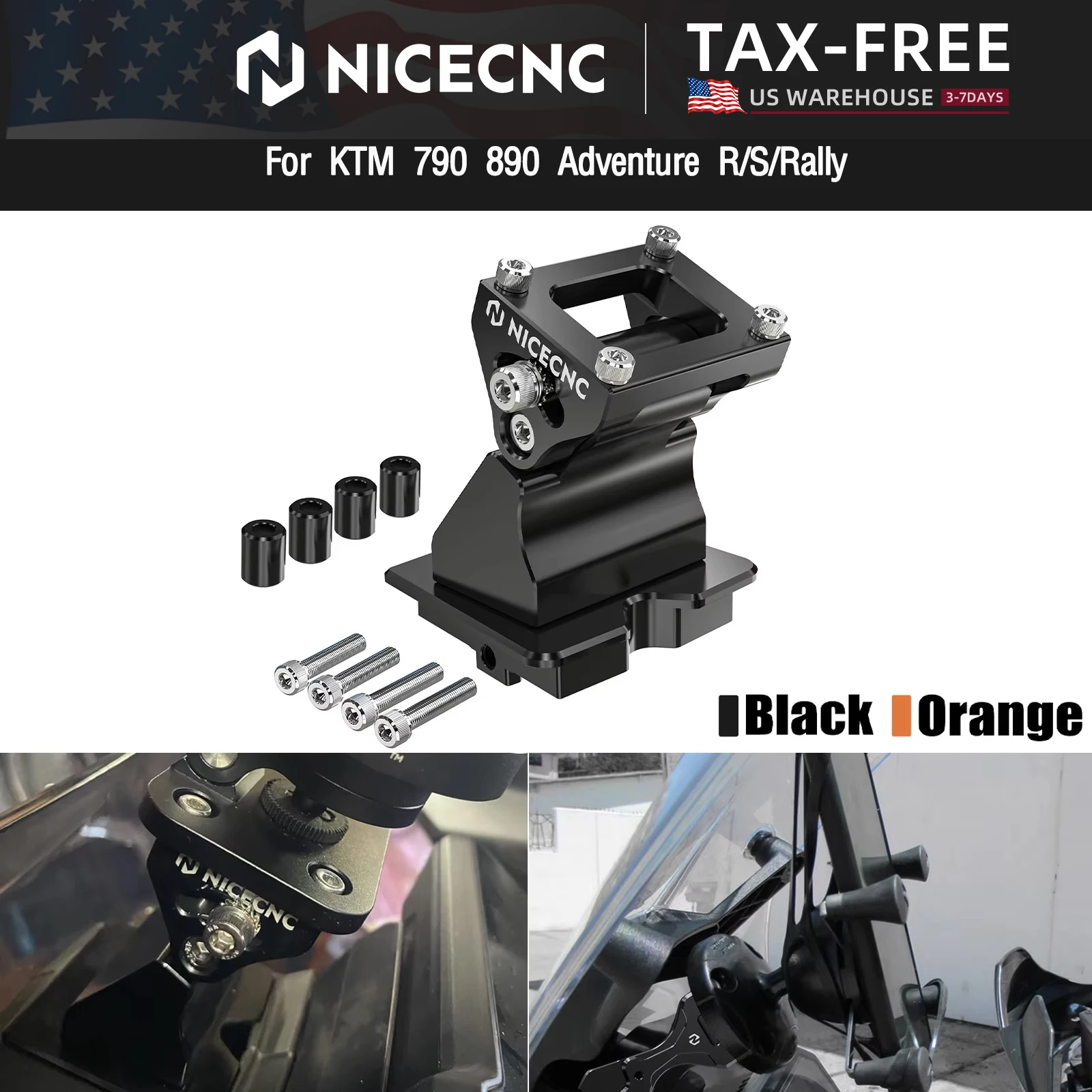 For Husqvarna Norden 901 2022-2025 Navigation GPS Mount Holder Bracket 790 890 Adventure R/Rally/S 2019-2022 390 ADV 2020-2023
For Husqvarna Norden 901 2022-2025 Navigation GPS Mount Holder Bracket 790 890 Adventure R/Rally/S 2019-2022 390 ADV 2020-2023