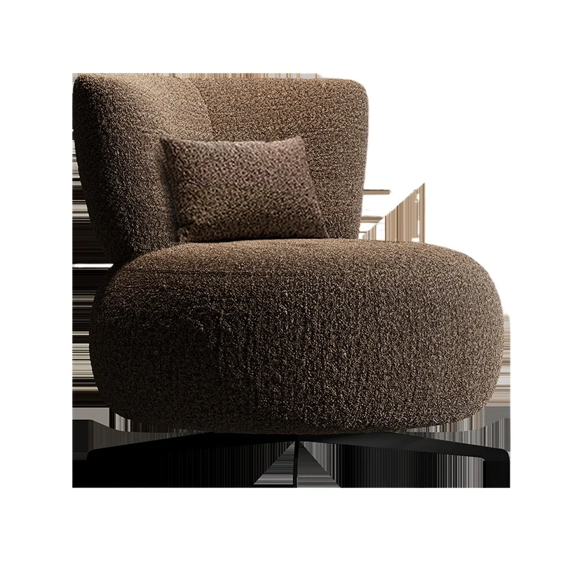 Современный легкий роскошный односпальный диван, простой креативный вращающийся одиночный стул для отдыха
Современный легкий роскошный односпальный диван, простой креативный вращающийся одиночный стул для отдыха