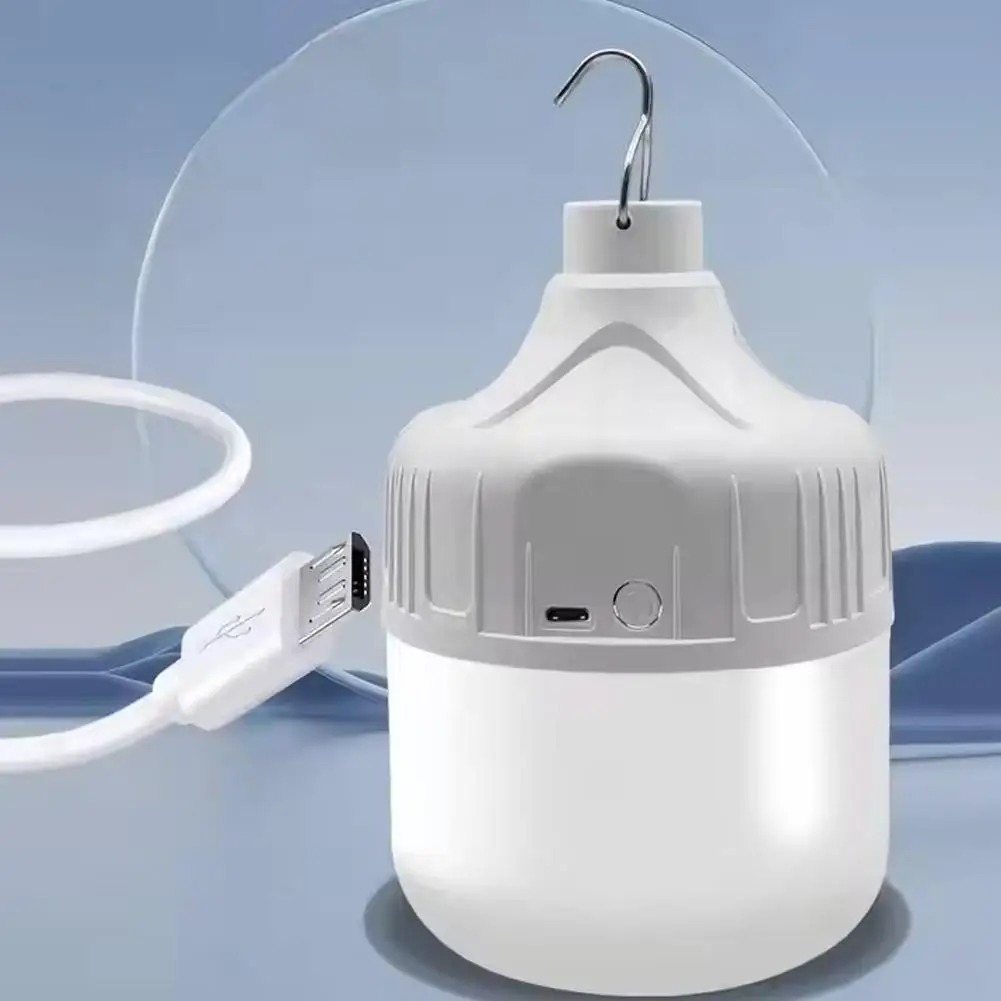 Portable USB Rechargeable Camping Lamp Outdoor Lantern Modes 3 Hook 360° LED Waterproof Lamp with Bulb Tent with L W5D0
Portable USB Rechargeable Camping Lamp Outdoor Lantern Modes 3 Hook 360° LED Waterproof Lamp with Bulb Tent with L W5D0