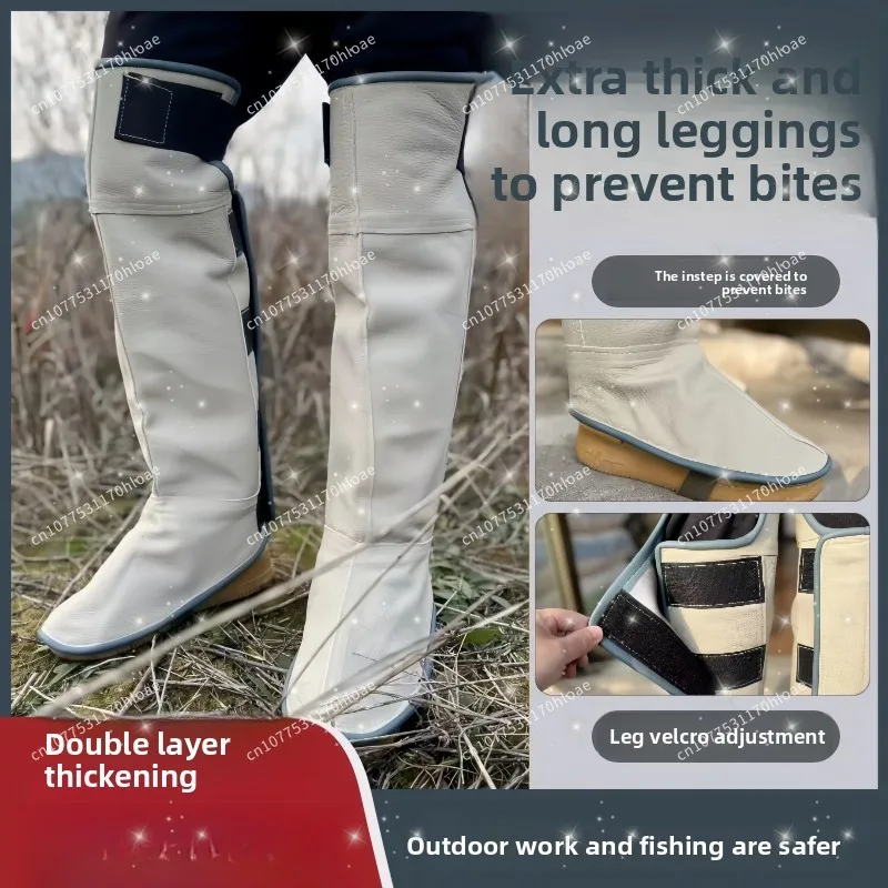 Outdoor leg guards, anti-bite, anti-stinger and anti-mosquito, professional calf protective gear, thickened sheath
Outdoor leg guards, anti-bite, anti-stinger and anti-mosquito, professional calf protective gear, thickened sheath