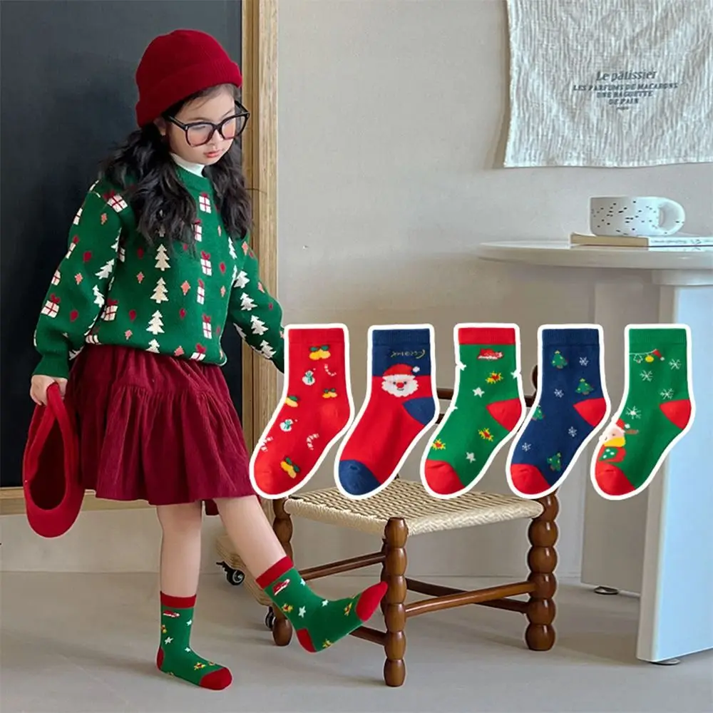 5 Pair Christmas Socks for Children Kids Men Family Winter Autumn Warm Socks Xmas New Year Socks Cotton Santa Claus Socks
5 Pair Christmas Socks for Children Kids Men Family Winter Autumn Warm Socks Xmas New Year Socks Cotton Santa Claus Socks