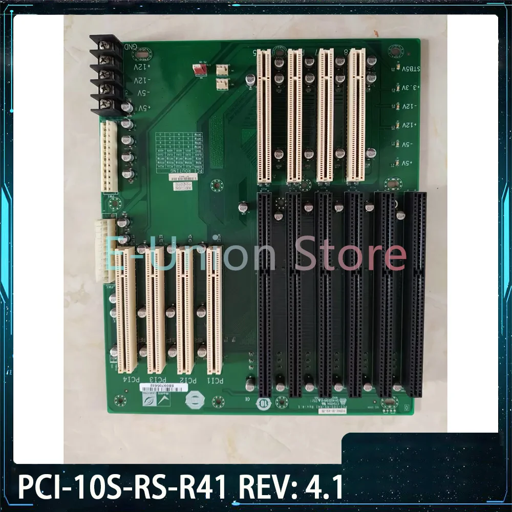 Industrial Computer Motherboard PCI-10S-RS-R41 Rev: 4.1 PCB Board Supports Multiple PCI Slots
Industrial Computer Motherboard PCI-10S-RS-R41 Rev: 4.1 PCB Board Supports Multiple PCI Slots