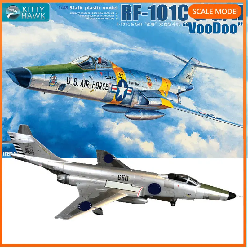 Конструкторы моделей тактических разведывательных самолетов Kitty Hawk 1/48 KH80116 RF-101C & G/H "Voodoo", для подарков на день рождения.
Конструкторы моделей тактических разведывательных самолетов Kitty Hawk 1/48 KH80116 RF-101C & G/H "Voodoo", для подарков на день рождения.