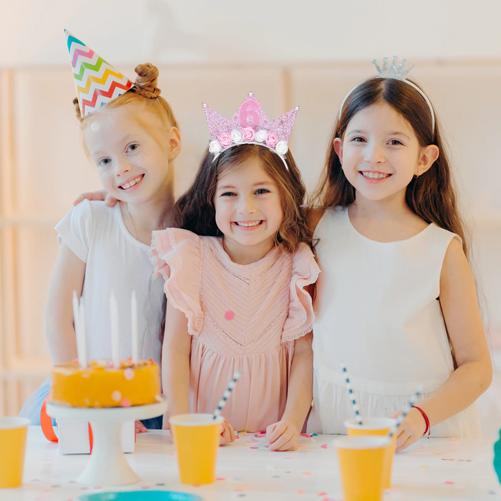 Princess Tiara Crown Headband Pink Hair Accessories Birthday Party Decorations Girls Toddler Reusable Safe Materials
Princess Tiara Crown Headband Pink Hair Accessories Birthday Party Decorations Girls Toddler Reusable Safe Materials