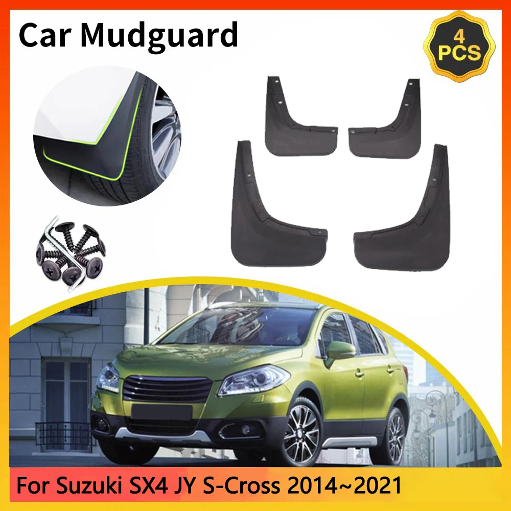 For Suzuki SX4 JY S-Cross Chevrolet MK2 2th 2014~2021 Crossover Car Mudguards Mudflap Mudguard Splash Guards Mud Flaps Fender
For Suzuki SX4 JY S-Cross Chevrolet MK2 2th 2014~2021 Crossover Car Mudguards Mudflap Mudguard Splash Guards Mud Flaps Fender