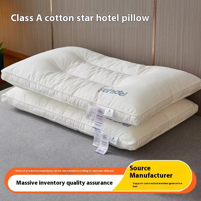 Five Star Hotel Pillow Head Made Of Pure Cotton Fiber, With High Elasticity Feather Velvet, Specifically Designed For Hotels
Five Star Hotel Pillow Head Made Of Pure Cotton Fiber, With High Elasticity Feather Velvet, Specifically Designed For Hotels