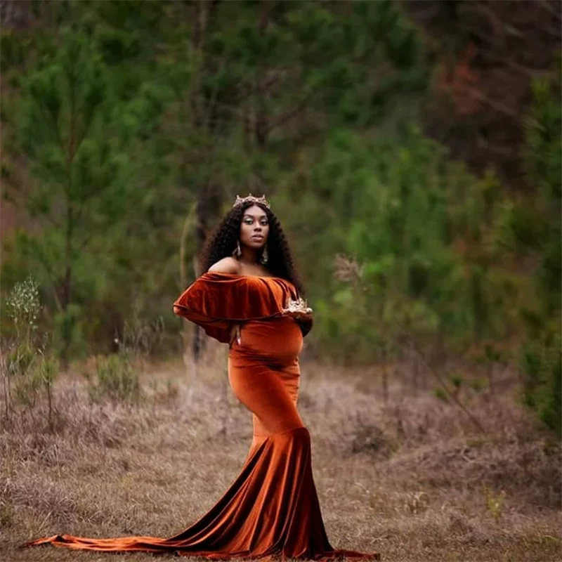 Зимнее платье для беременных, золотое бархатное платье для беременных с рюшами на воротнике и длинными рукавами, кружевные платья, женские свободные платья, длинное платье
Зимнее платье для беременных, золотое бархатное платье для беременных с рюшами на воротнике и длинными рукавами, кружевные платья, женские свободные платья, длинное платье