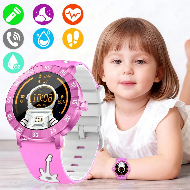 LIGE Kids Smart Watch HRV SOS Child SmartWatch LED Flashlight Wireless Call IP67 Waterproof Watches Boys Girls Children Gift New
LIGE Kids Smart Watch HRV SOS Child SmartWatch LED Flashlight Wireless Call IP67 Waterproof Watches Boys Girls Children Gift New
