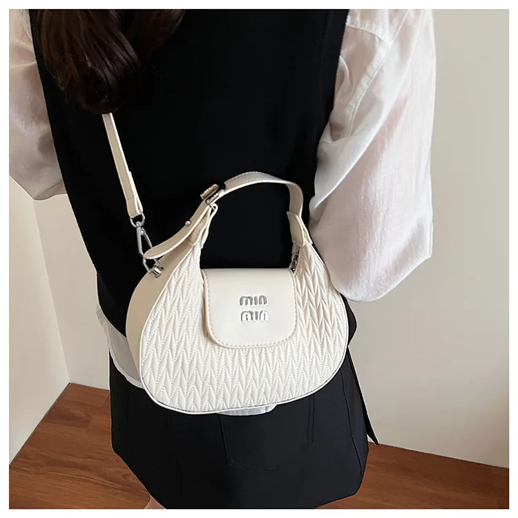 Large Capacity Pleated Tote Bag Women's 2025 Summer New Simple and Fashionable Shoulder Bag Premium Trendy Messenger Bag
Large Capacity Pleated Tote Bag Women's 2025 Summer New Simple and Fashionable Shoulder Bag Premium Trendy Messenger Bag