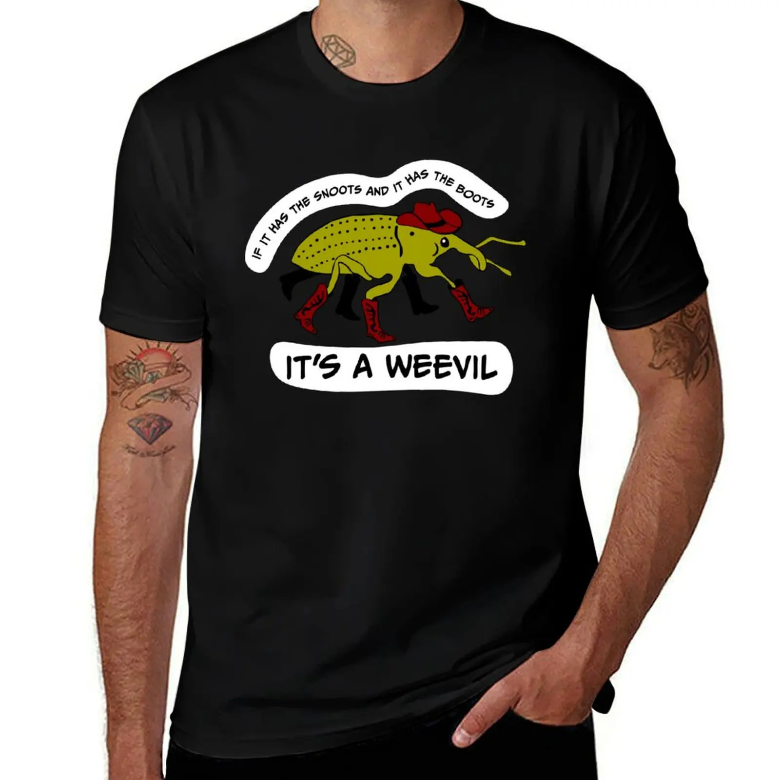 T-Shirt Snoots man Boots shirt Weevil t tshirt essential
T-Shirt Snoots man Boots shirt Weevil t tshirt essential