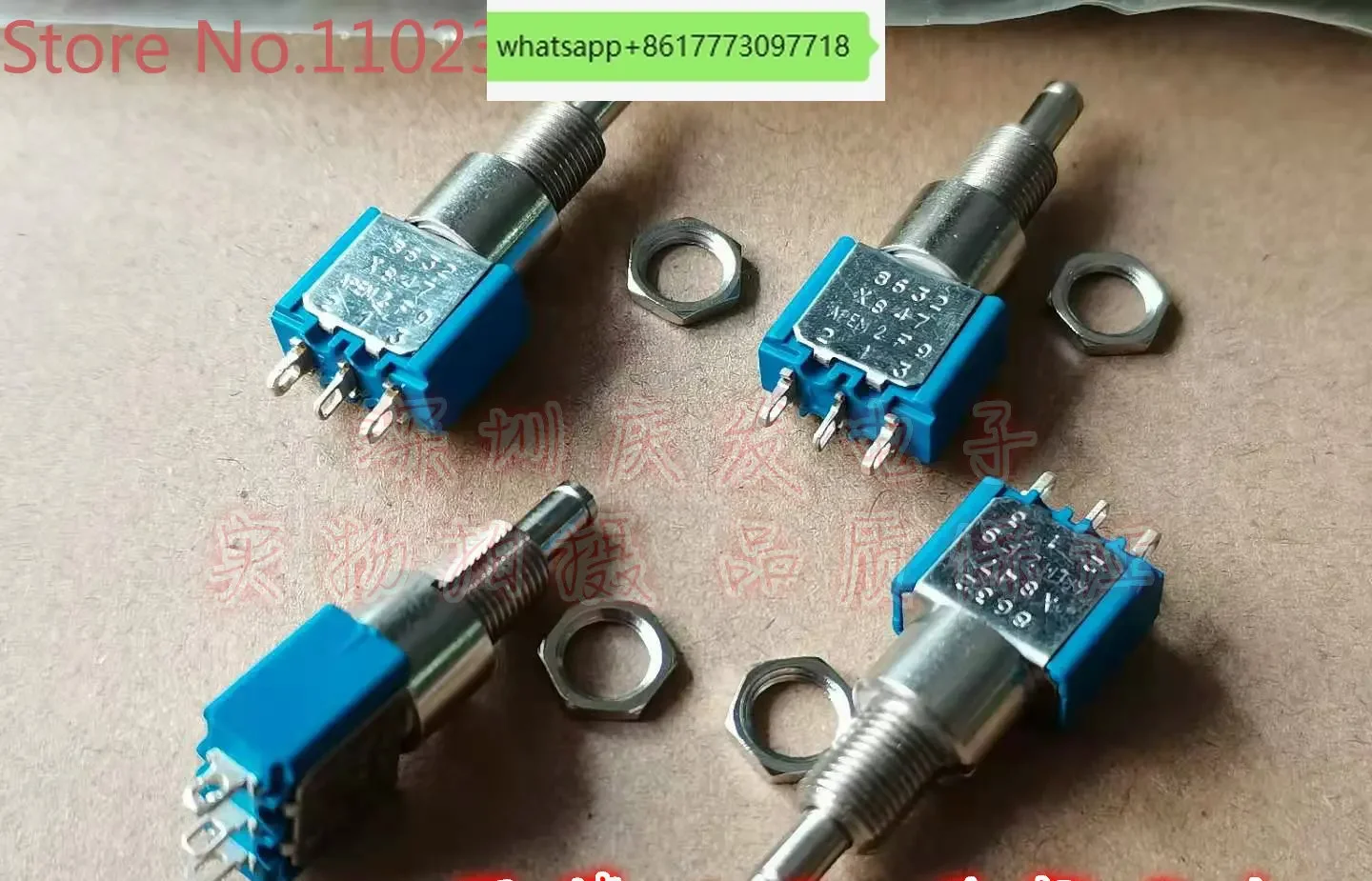 2PCS 8632A APEM button switch 8632 reset unlocked 3 pin hole pin 6A250V opening 10MM
2PCS 8632A APEM button switch 8632 reset unlocked 3 pin hole pin 6A250V opening 10MM