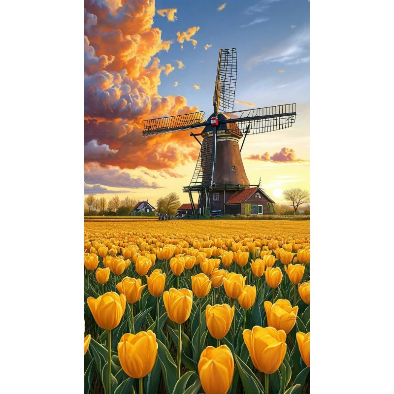 500/1000/1200/2000 PCS Jigsaw Puzzles Garden Windmills Tulips Scenery Family Activity Games for Gameroom Bedroom Home Decor Gift
500/1000/1200/2000 PCS Jigsaw Puzzles Garden Windmills Tulips Scenery Family Activity Games for Gameroom Bedroom Home Decor Gift