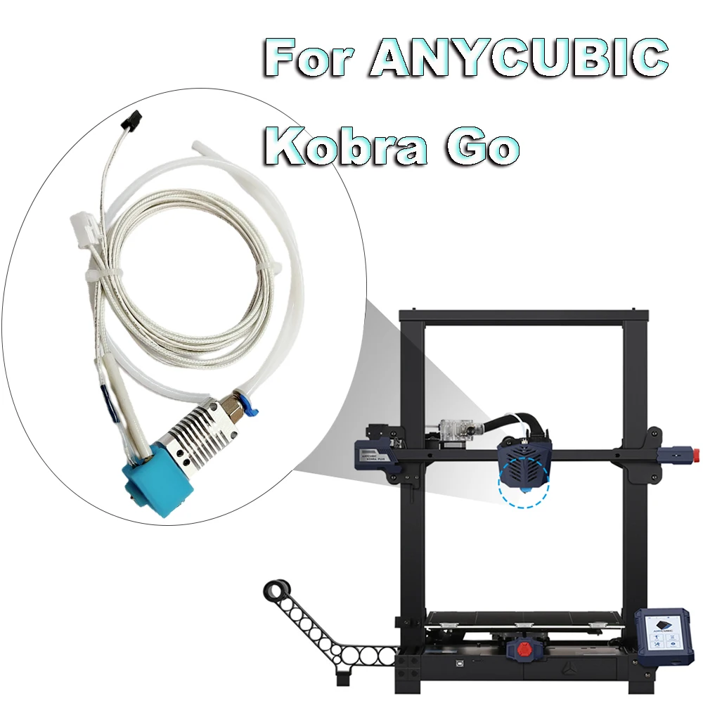 For ANYCUBIC Kobra Go 3D Printer J-head 24V 40W Cartridge Heater Kobra Go Hotend Kit Print Head 3D Printer Parts Hot End
For ANYCUBIC Kobra Go 3D Printer J-head 24V 40W Cartridge Heater Kobra Go Hotend Kit Print Head 3D Printer Parts Hot End