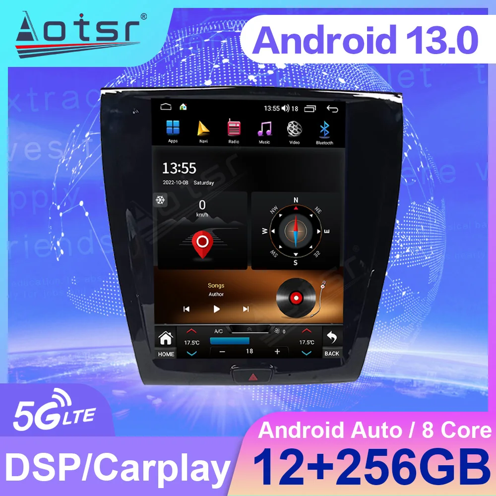 Wireless Apple CarPlay Android 13.0 Auto Car Multimedia For Jaguar XK Black Radio GPS 4G Car Radio
Wireless Apple CarPlay Android 13.0 Auto Car Multimedia For Jaguar XK Black Radio GPS 4G Car Radio