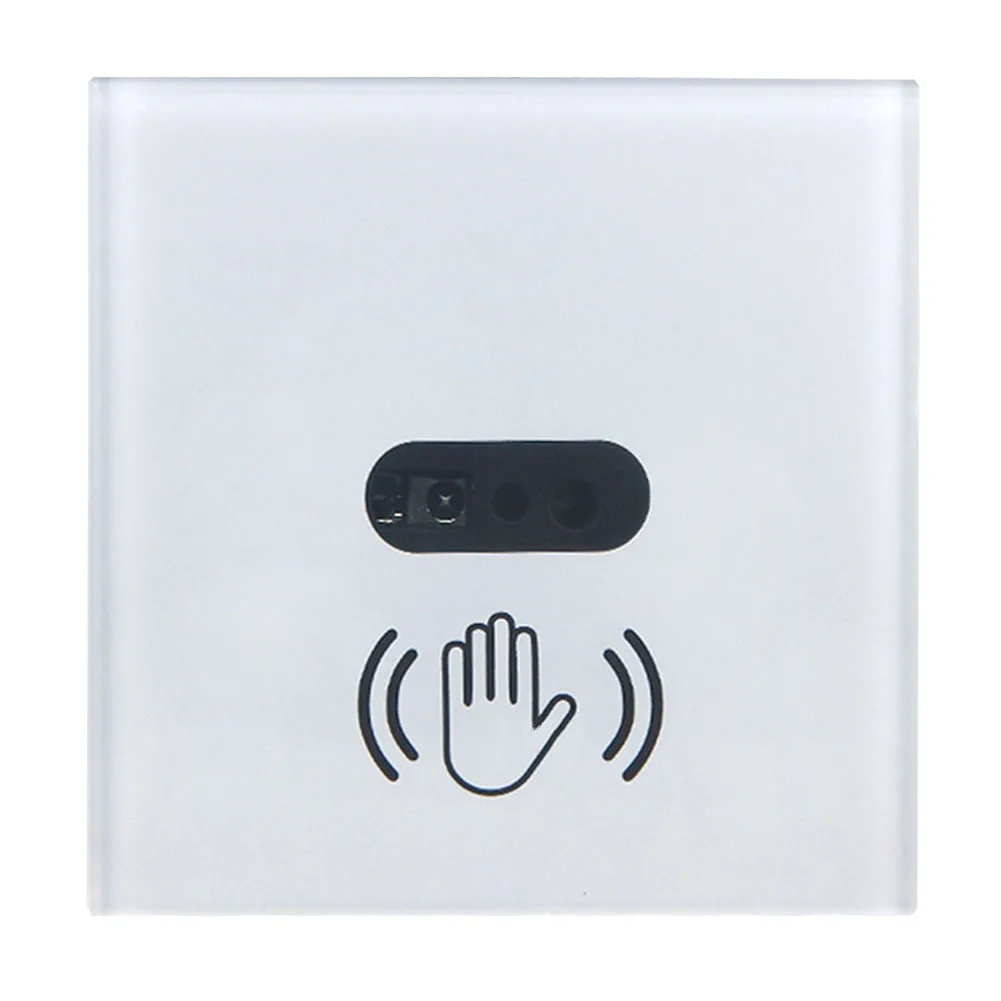 CoRui 10A Wall Light Switch with Infrared Sensor Hand Scan Steel Protective Glass Panel 86 Type
CoRui 10A Wall Light Switch with Infrared Sensor Hand Scan Steel Protective Glass Panel 86 Type