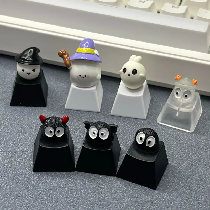 Personality Kawaii Keycaps Creative Three-dimensional 3D Original Cute Diy Ghost Keyboard Keycaps for Mechanical Keyboard
Personality Kawaii Keycaps Creative Three-dimensional 3D Original Cute Diy Ghost Keyboard Keycaps for Mechanical Keyboard