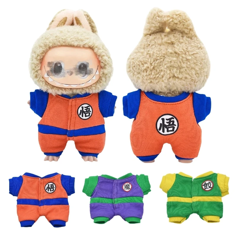 For Labubu Doll Clothes Dragon Series Suit 15cm Cotton Doll DIY Accessories Anime Style Clothing Replacement Special Fans Gifts
For Labubu Doll Clothes Dragon Series Suit 15cm Cotton Doll DIY Accessories Anime Style Clothing Replacement Special Fans Gifts