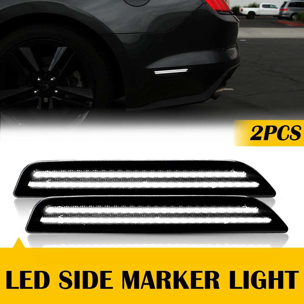 Car LED Fender Side Indicator Lamp Marker Lights Rear&Front Turn Signal For 2010-2014 Ford Mustang Base GT Shelby GT500 Boss 302
Car LED Fender Side Indicator Lamp Marker Lights Rear&Front Turn Signal For 2010-2014 Ford Mustang Base GT Shelby GT500 Boss 302