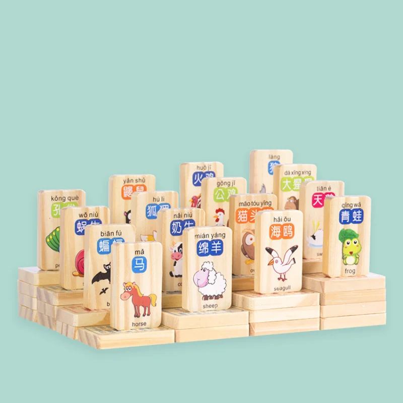 Building Blocks Toddlers Educational Baby Toys Children Wooden Toys Dominoes Blocks Kits Infant Early Education Cognitive Toys
Building Blocks Toddlers Educational Baby Toys Children Wooden Toys Dominoes Blocks Kits Infant Early Education Cognitive Toys