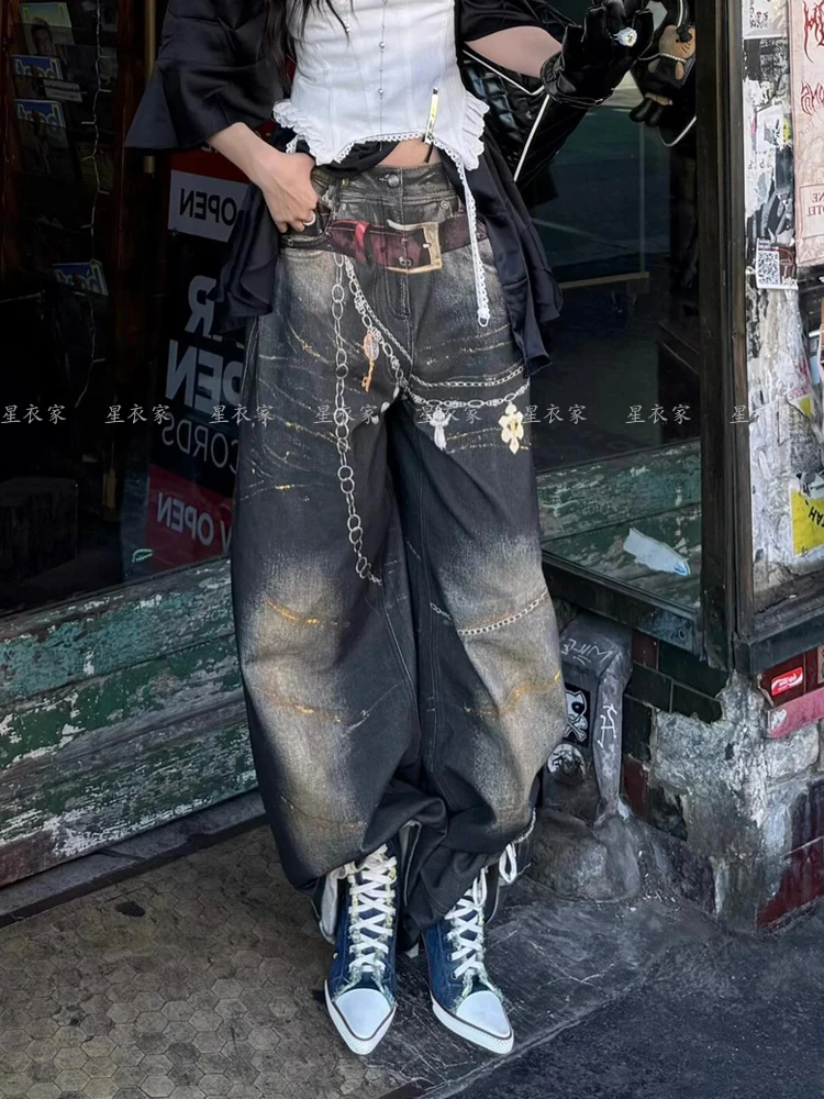 American Retro Women Work Pants Multiple Pockets Casual Straight Leg Jeans Long Trousers Summer Winter Cleanfit Wide Leg Pants
American Retro Women Work Pants Multiple Pockets Casual Straight Leg Jeans Long Trousers Summer Winter Cleanfit Wide Leg Pants