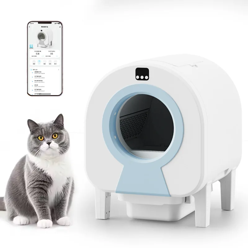 Smart Odor Control Self Cleaning Litter Box Fresh Air Ventilation System Built In Design Electric Scooper Extra Large For Cat
Smart Odor Control Self Cleaning Litter Box Fresh Air Ventilation System Built In Design Electric Scooper Extra Large For Cat