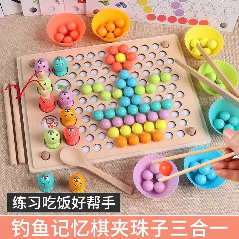 Wooden Montessori Kids Toys Hands Brain Training Clip Beads Puzzle Board Math Game Baby Early Educational Toy For Children
Wooden Montessori Kids Toys Hands Brain Training Clip Beads Puzzle Board Math Game Baby Early Educational Toy For Children