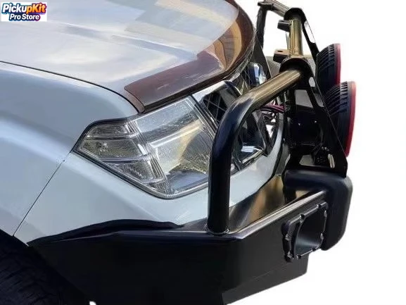 Heavy-Duty Steel Bull Bar Front Bumper for Navara D40
Heavy-Duty Steel Bull Bar Front Bumper for Navara D40