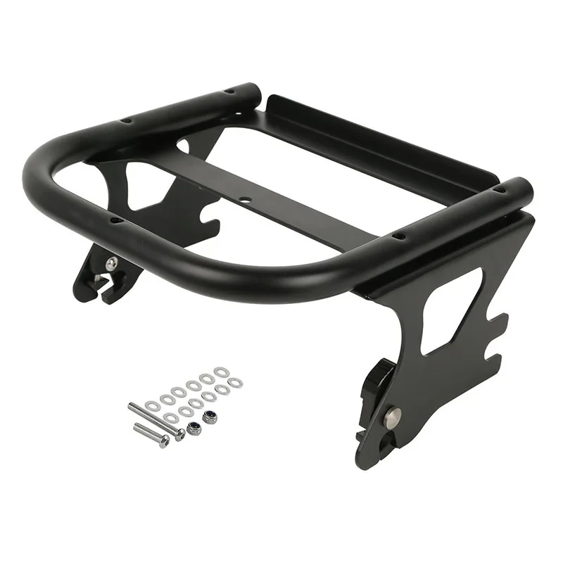 Motorcycle Detachable Two-up Mount Luggage Rack For Touring Electra Glide Road King Road Glide 1997-2008 2007
Motorcycle Detachable Two-up Mount Luggage Rack For Touring Electra Glide Road King Road Glide 1997-2008 2007