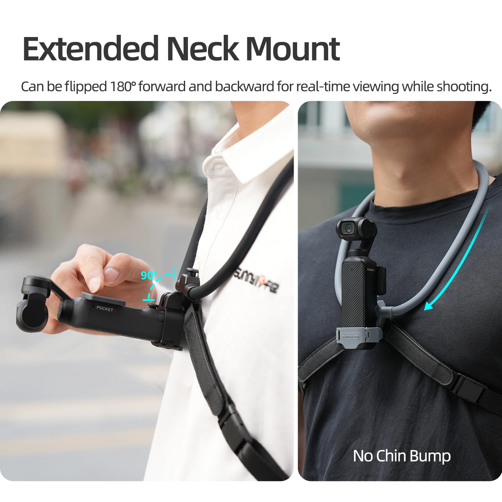 Neck Mount Holder For DJI Pocket4/3,Adjustable Neck Hang Stand with Frame Extension Arm POV Chest Holder,for First-View Shooting
Neck Mount Holder For DJI Pocket4/3,Adjustable Neck Hang Stand with Frame Extension Arm POV Chest Holder,for First-View Shooting
