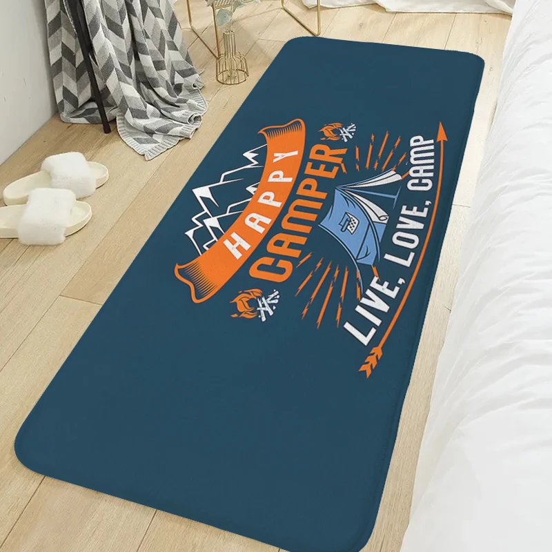 Happy Campers Bedroom Rug Custom Doormat Entrance Door Kitchen Hallway Porch Foot Mat Non-slip Room Floor Carpet Slip-resistant
Happy Campers Bedroom Rug Custom Doormat Entrance Door Kitchen Hallway Porch Foot Mat Non-slip Room Floor Carpet Slip-resistant