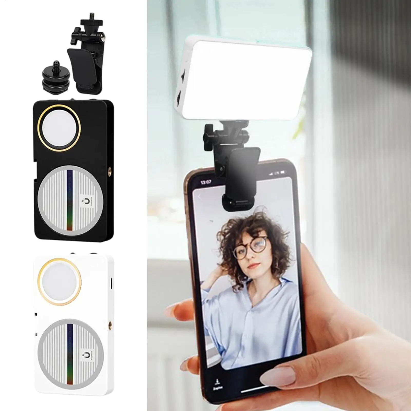 Свет для селфи, мини-легкий тонкий светильник с магнитным освещением для телефона, светильник для селфи для прямой трансляции фотосъемки, записи красоты, видеоблогов
Свет для селфи, мини-легкий тонкий светильник с магнитным освещением для телефона, светильник для селфи для прямой трансляции фотосъемки, записи красоты, видеоблогов