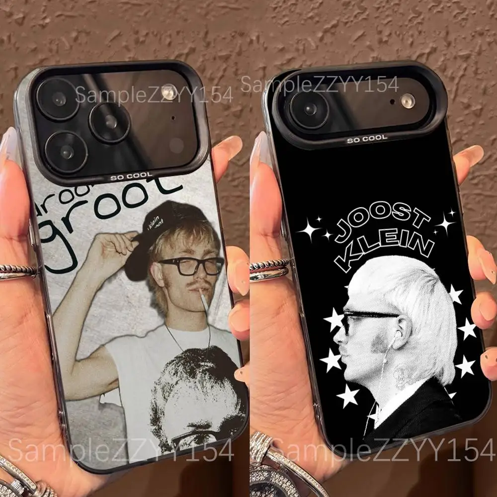 J-Joost K-Klein Rapper Phone Case For IPhone 15,16,17,13,14,11,12,Pro,Max,Plus,E,Air,Mini Gray Matte Shockproof IMD Cover
J-Joost K-Klein Rapper Phone Case For IPhone 15,16,17,13,14,11,12,Pro,Max,Plus,E,Air,Mini Gray Matte Shockproof IMD Cover
