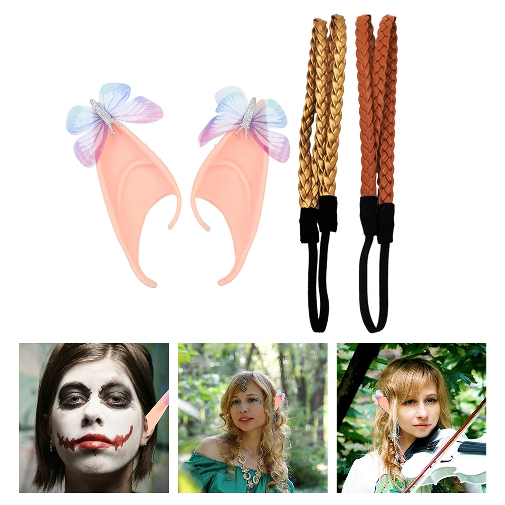 1 Set Halloween Fairy Ears Cosplay Hairbands Reusable Skin-Friendly Elastic Headbands For Party Masquerade Costume Accessories
1 Set Halloween Fairy Ears Cosplay Hairbands Reusable Skin-Friendly Elastic Headbands For Party Masquerade Costume Accessories