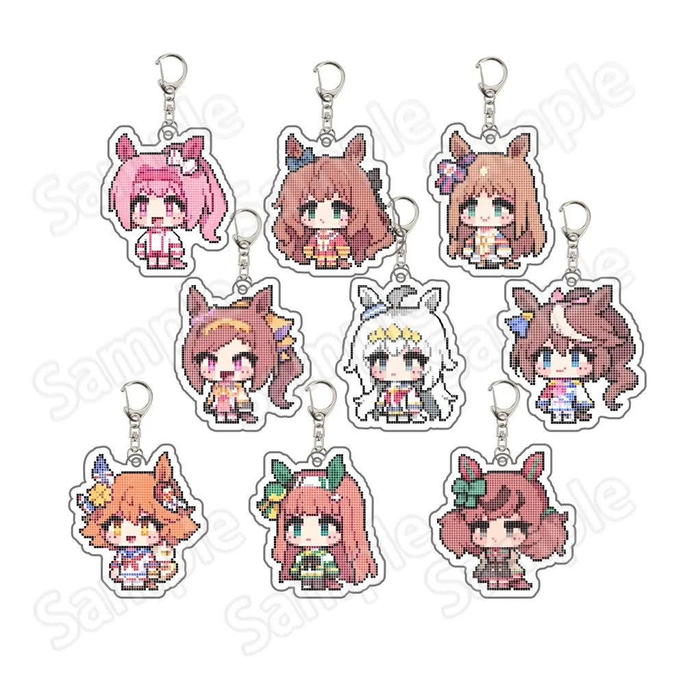 Hot Uma Musume Pretty Derby Keychains for Accessories Bag Anime Girl Key Chain Ring Fans Gifts Keychain 6cm
Hot Uma Musume Pretty Derby Keychains for Accessories Bag Anime Girl Key Chain Ring Fans Gifts Keychain 6cm