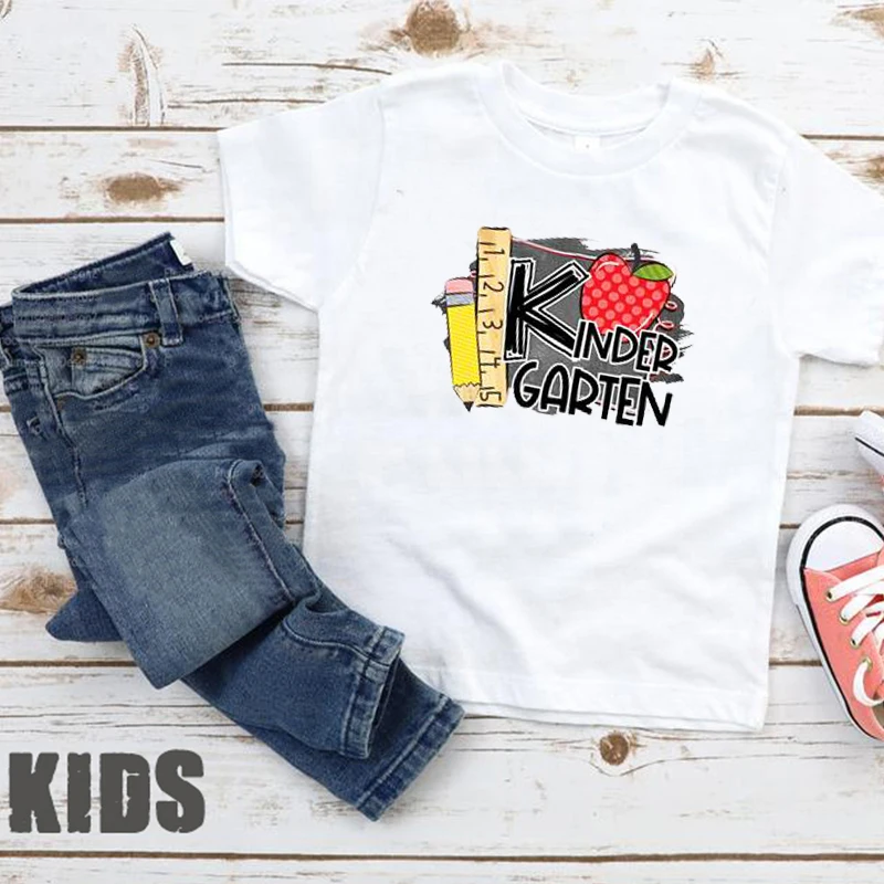 Kindergarten Shirt Family Matching Clothes 2020 Summer Back To School Tshirt Big Sister Teacher Kid School Matching Outfits
Kindergarten Shirt Family Matching Clothes 2020 Summer Back To School Tshirt Big Sister Teacher Kid School Matching Outfits