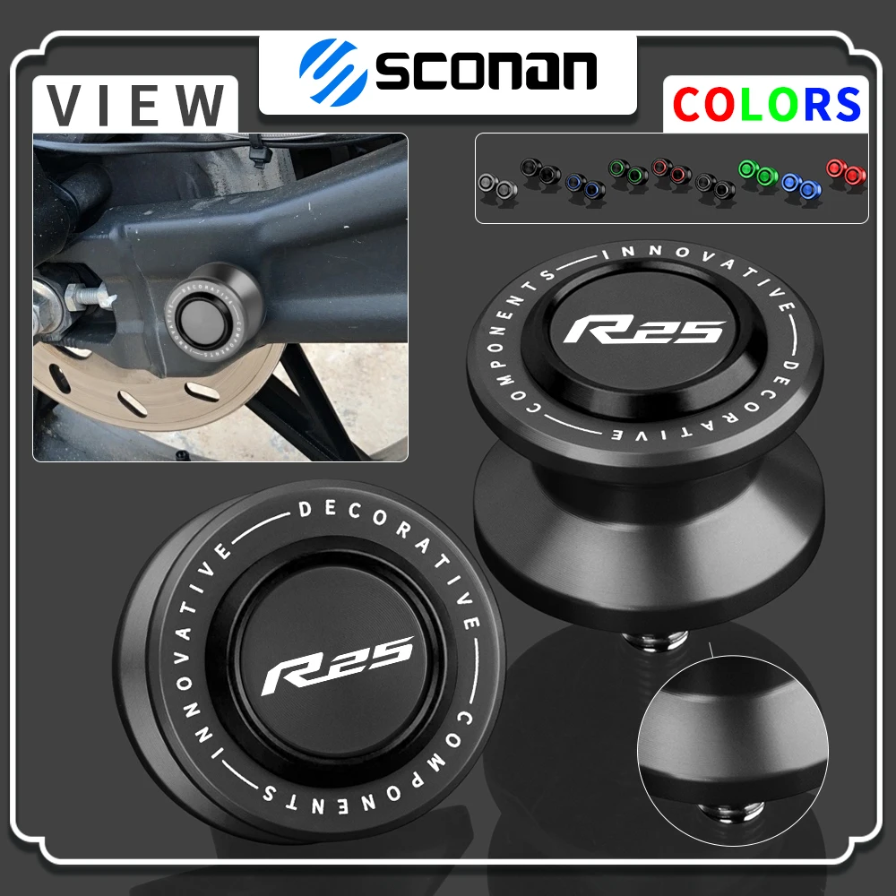 For YZF R25 YZFR25 YZF-R25 2021 2022 2023 Motocycle Accessories Frame Spool Slider CNC Aluminum Screws 6mm Motorcycle M6
For YZF R25 YZFR25 YZF-R25 2021 2022 2023 Motocycle Accessories Frame Spool Slider CNC Aluminum Screws 6mm Motorcycle M6