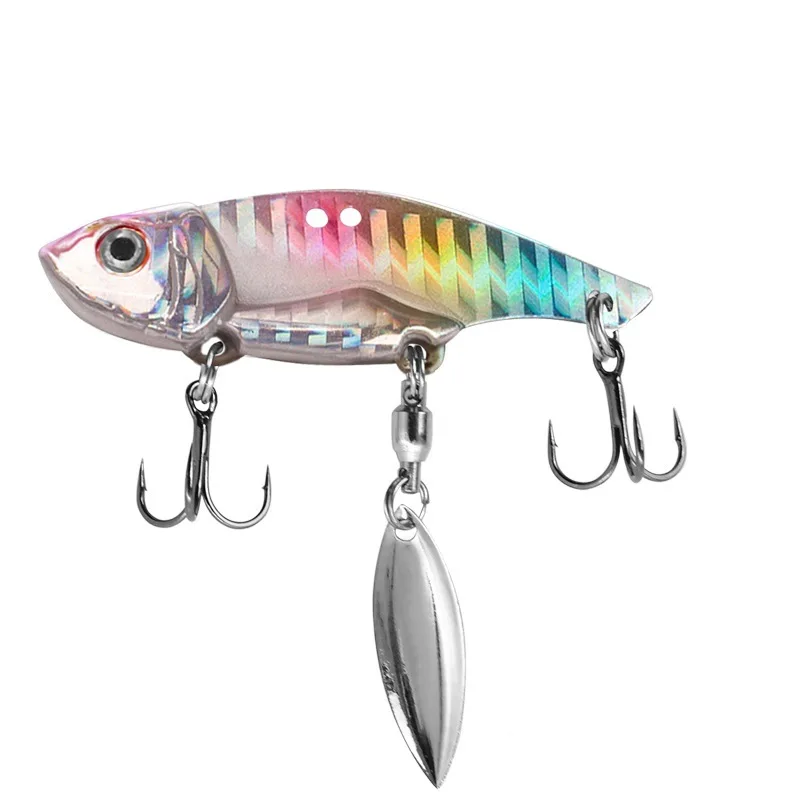 12g Metal VIB Rattle Tail Vibrating Long Cast Slow Sinking Rotating Blade Metal Plate For Sea Bass Snapper Saltwater Tackle
12g Metal VIB Rattle Tail Vibrating Long Cast Slow Sinking Rotating Blade Metal Plate For Sea Bass Snapper Saltwater Tackle
