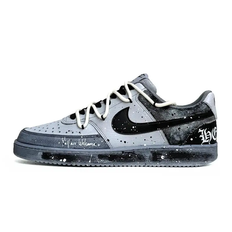 【Customize】Nike Court Vision 1 Skateboarding Shoes Men Low-top Gray Sneakers shoes DH2987-101
【Customize】Nike Court Vision 1 Skateboarding Shoes Men Low-top Gray Sneakers shoes DH2987-101
