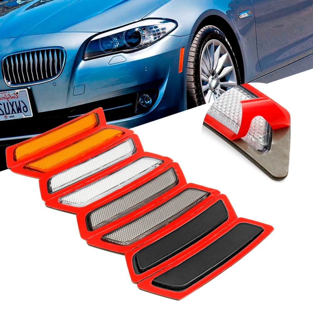 Pair Front Bumper Left + Right Reflector Side Marker Lights for BMW 5 Series F10 2011 2012 2013 2014
Pair Front Bumper Left + Right Reflector Side Marker Lights for BMW 5 Series F10 2011 2012 2013 2014