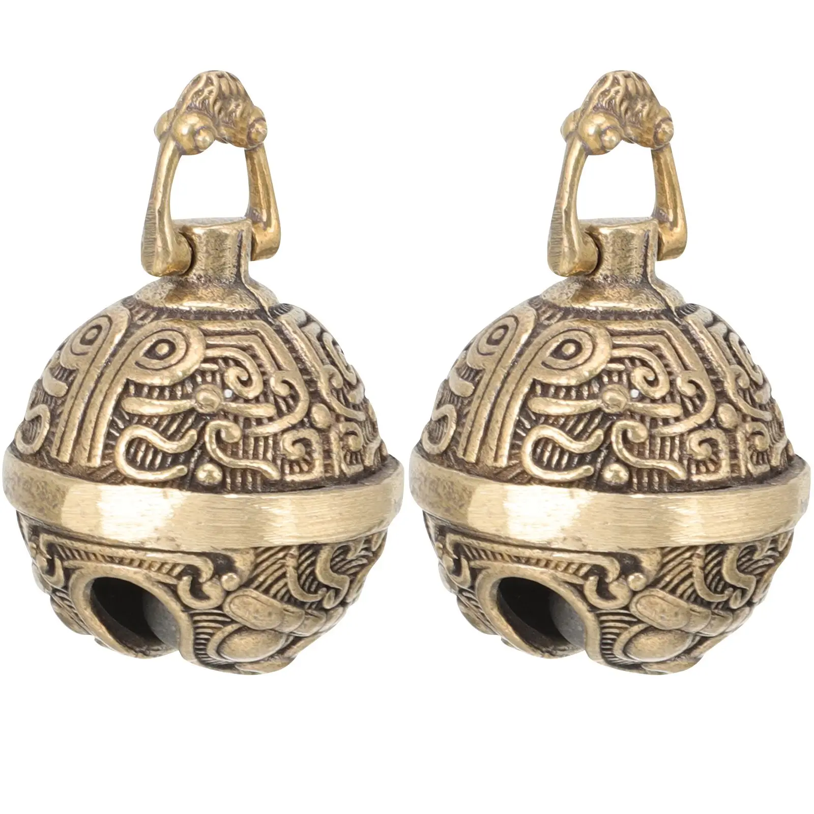 2 Pcs Brass Key Pendant Decoration Jingle Bell Wall Clock Keychain Mini Keyring Charm
2 Pcs Brass Key Pendant Decoration Jingle Bell Wall Clock Keychain Mini Keyring Charm