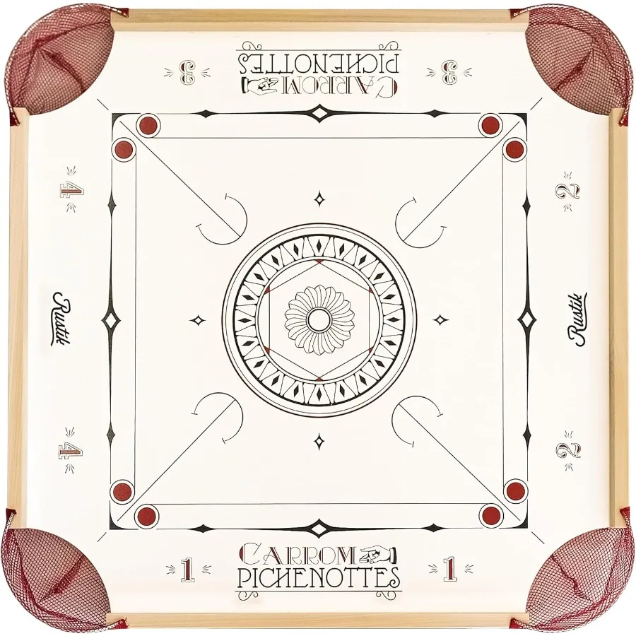 Набор настольных игр Carrom и Pichenotte в классическом американском стиле с двумя дополнительными киями для домашних развлечений, отдыха в помещении F
Набор настольных игр Carrom и Pichenotte в классическом американском стиле с двумя дополнительными киями для домашних развлечений, отдыха в помещении F