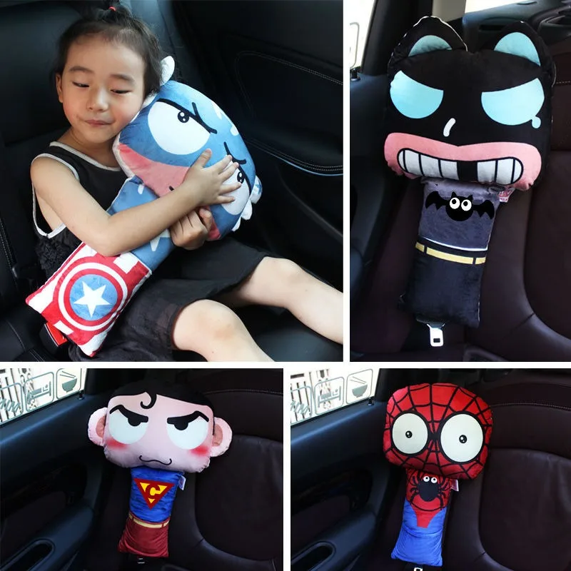 BeastKingdom Anime Spiderman Car Child Seat Belt Shoulder Protectors Extended Sleeping Anti-Strangulation Pillow Interior
BeastKingdom Anime Spiderman Car Child Seat Belt Shoulder Protectors Extended Sleeping Anti-Strangulation Pillow Interior