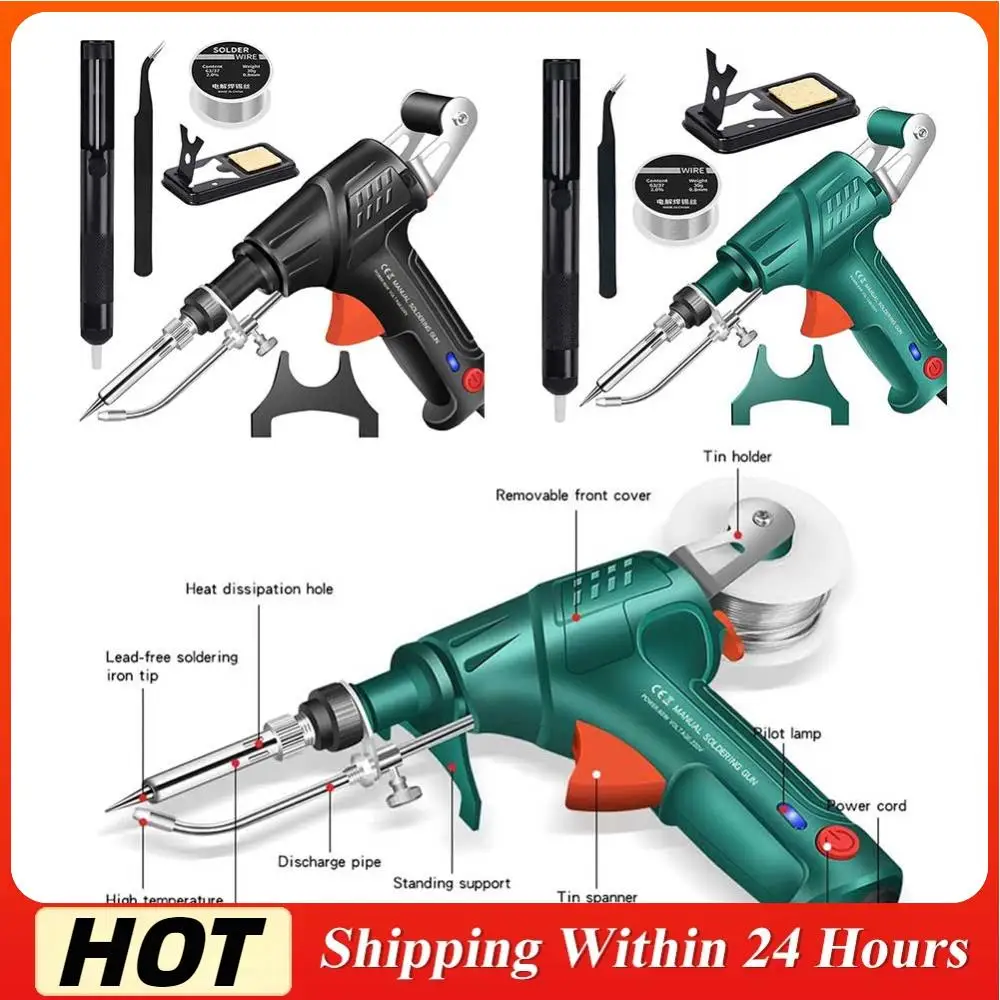 Soldering Iron Industrial Welding Tools Multi-Function Soldering Iron Solder Gun Set
Soldering Iron Industrial Welding Tools Multi-Function Soldering Iron Solder Gun Set